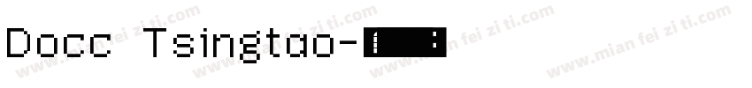 Docc Tsingtao字体转换